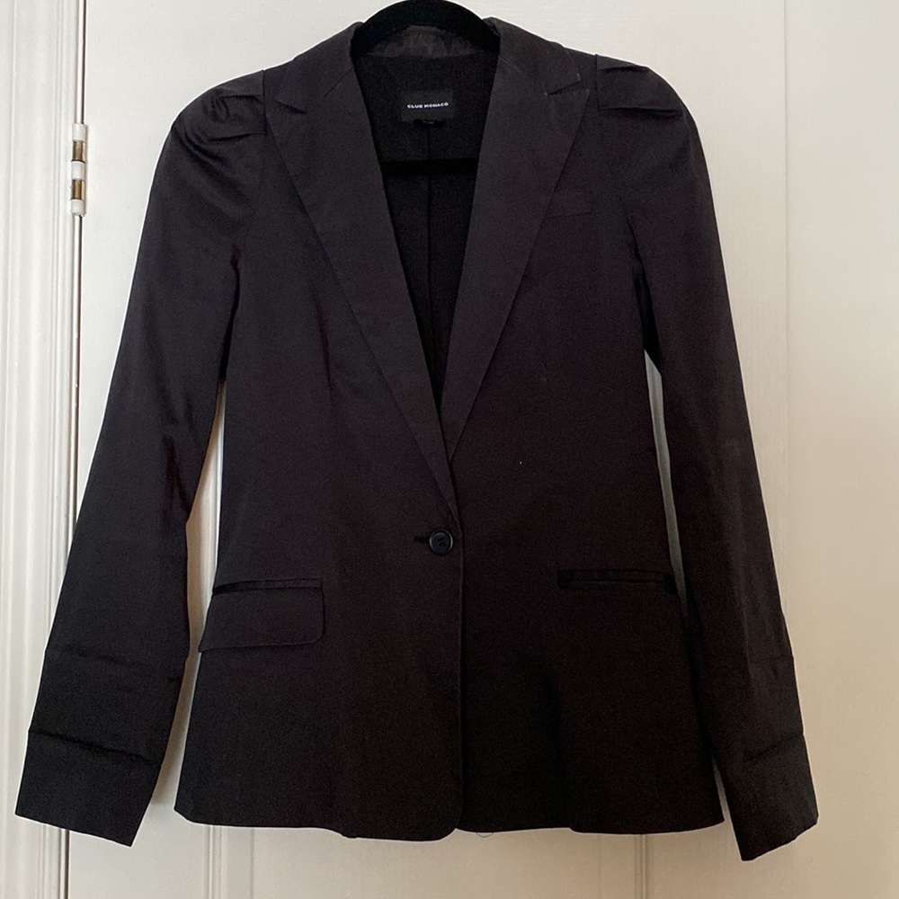 Club Monaco black blazer